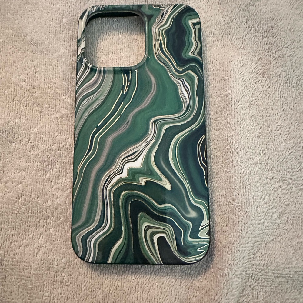 Green Marble Phone Case